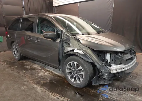 2022 Honda Odyssey Ex-L z USA, uszkodzony, nr VIN 5FNRL6H70NB062848